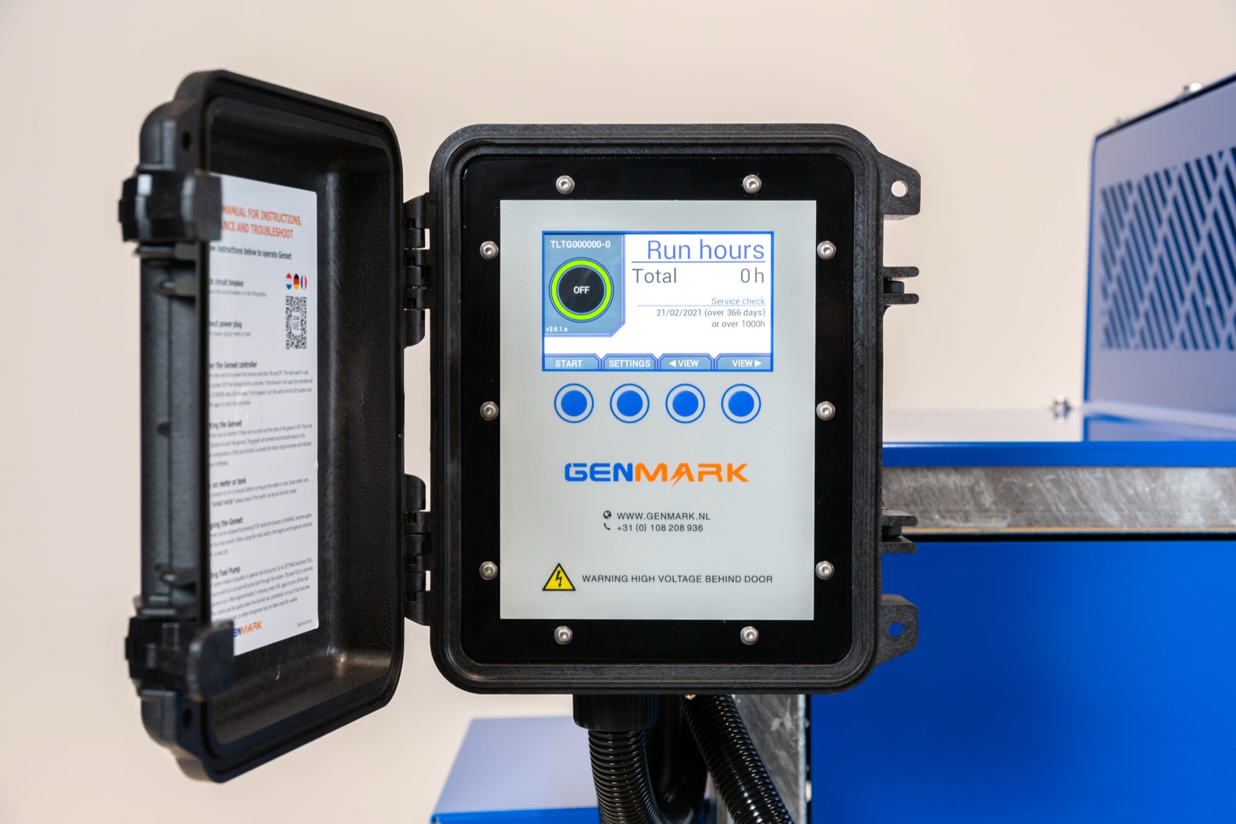 Genmark controller with 5 inch TFT screen